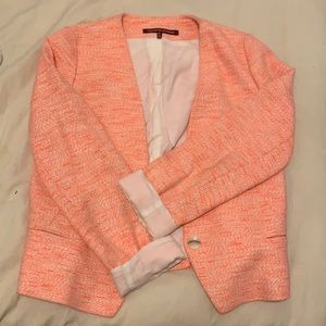 Bright pink blazer